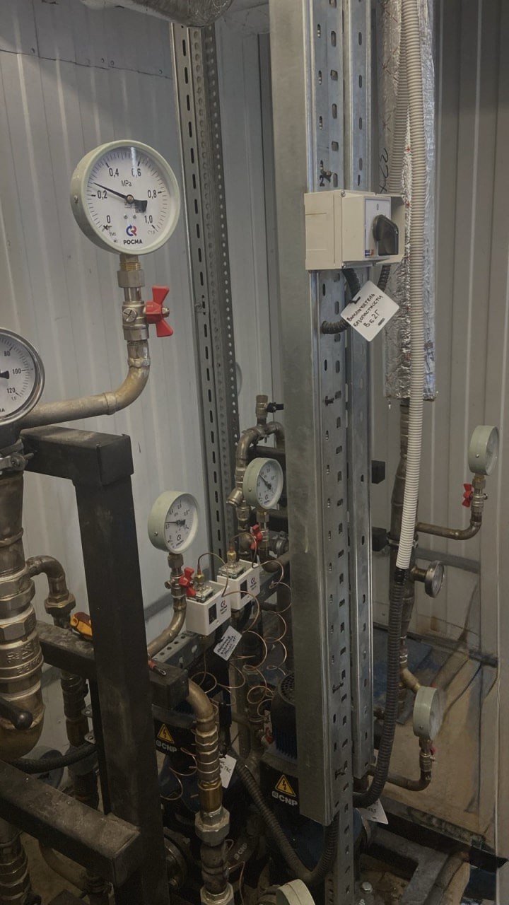 Перерасчет блочного теплового пункта Перерасчет блочного теплового пункта